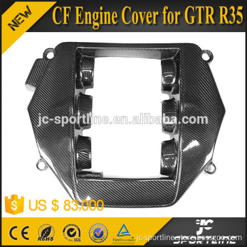 JC Sportline VR38 Carbon Fiber Engine Cover For 09-15 Nissa n GTR-R35 09-15
